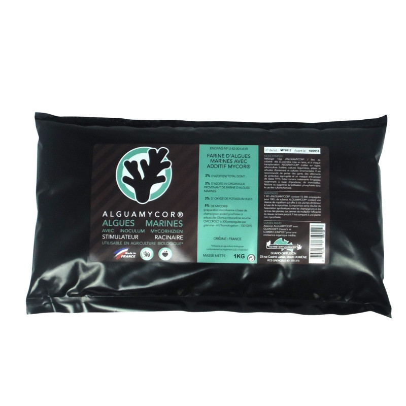 Booster racinaire ALGUAMYCOR sachet 1 Kg