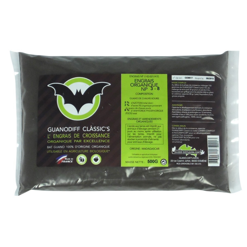 GUANODIFF Classic's - sachet 500 gr