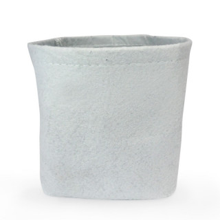 Pot textile blanc 1 litre Texpot