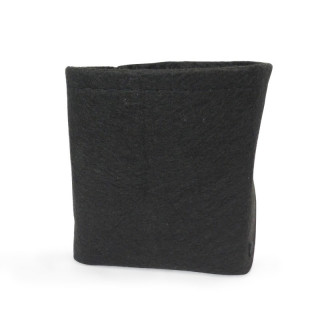 Pot textile noir 3 litres - Texpot