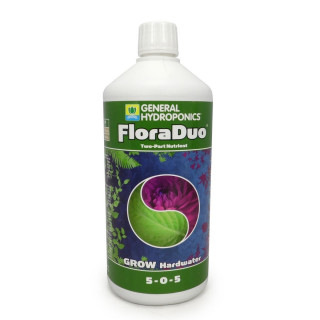 FloraDuo Grow 1 litre eau dure - GHE
