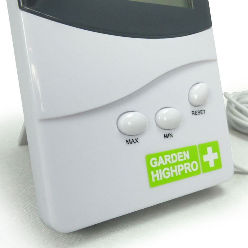 Garden Highpro Thermo-Hygrometer - Temperatur & Luftfeuchtigkeit Messgerät