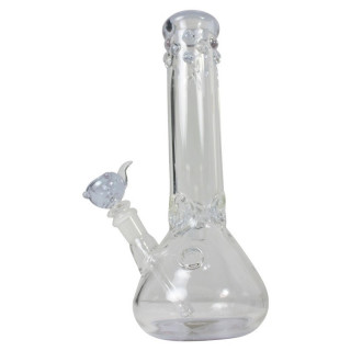 Beaker ice bang 28 cm - transparent