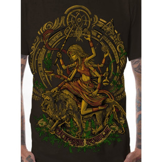 T-shirt durga mata olive paradise seeds taille S