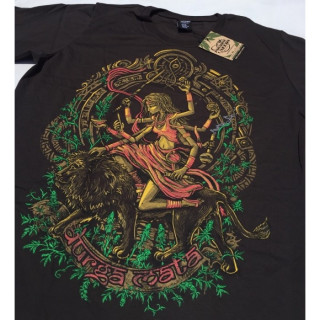 T-shirt durga mata olive paradise seeds taille S