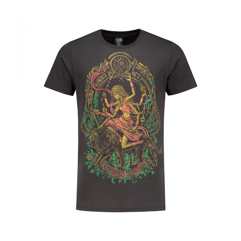 T-shirt durga mata dark brown paradise seeds taille L