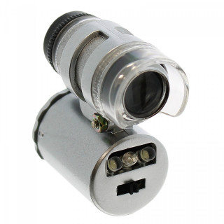 Mini microscope led zoom x 60 rodwin electronics