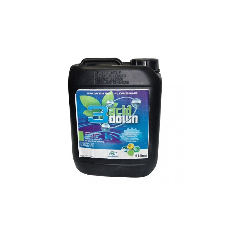 Solution 3 ACID down 5 litres hydropassion