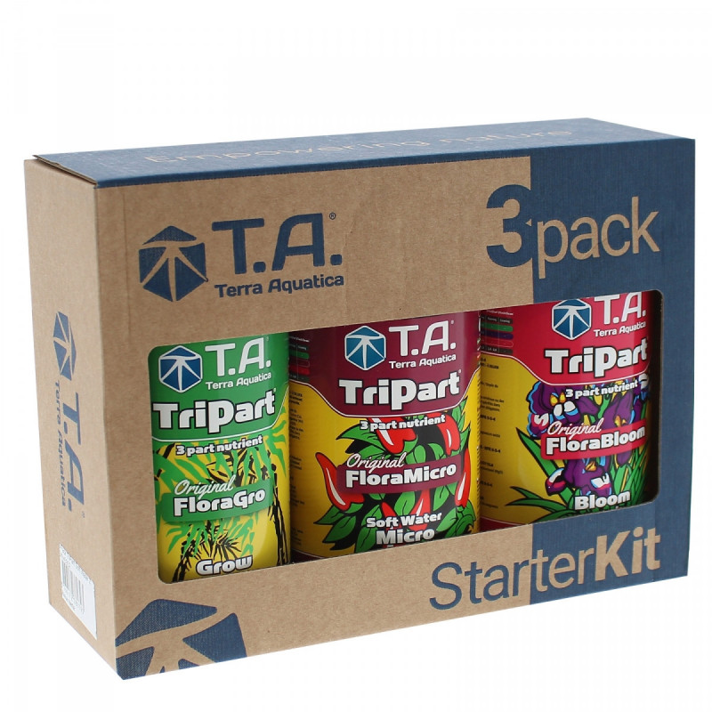 Starter kit Tripart eau douce - terra aquatica