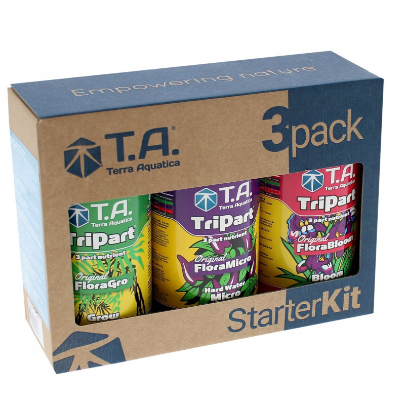 Starter kit Tripart eau dure - terra aquatica