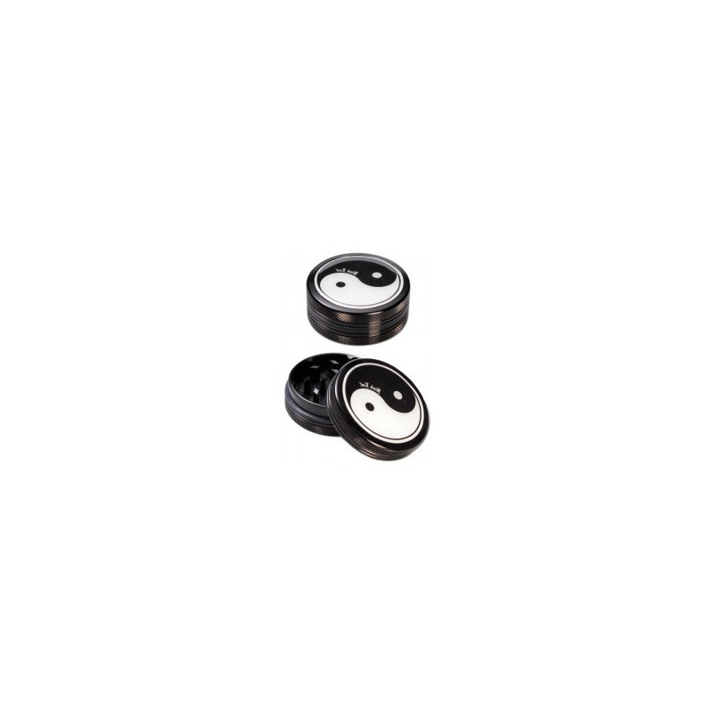 Grinder black leaf yin yang