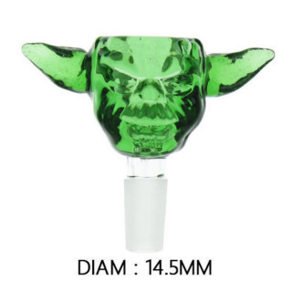 Douille en Verre Yoda - 14,5mm