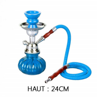 Chicha mini pumpkin bleu 24 cm 1 sortie - CHC 6865BL