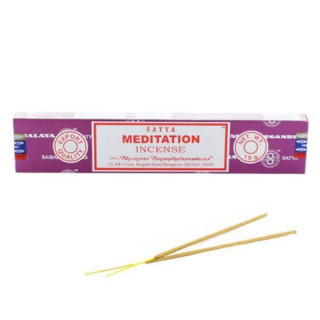 Encens indien bâtons méditation - paquet de 15gr