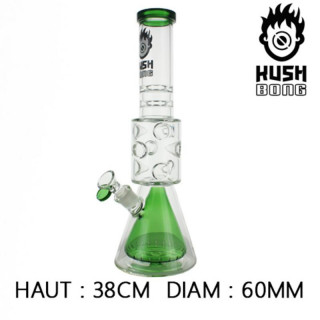 Bang en verre 38 cm kush telescopium K70B - Différente couleurs