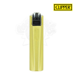 Mini briquet métal Clipper couleur Or - vendu à l'unité