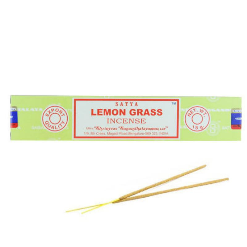 Encens indien satya lemon grass - paquet de 15gr