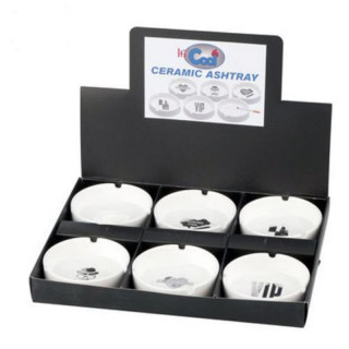 Cendrier céramique - haut 3 cm - Diam 10 cm - 513005