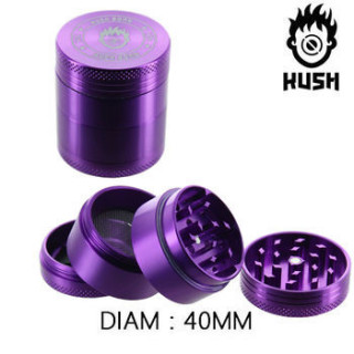 Grinder Kush Argos 40mm 4 parties Violet