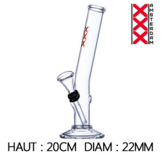 Bang en verre Amsterdam XXX 20cm