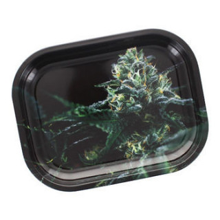 Plateau de roulage métal OG Kush - 18 x 14 cm