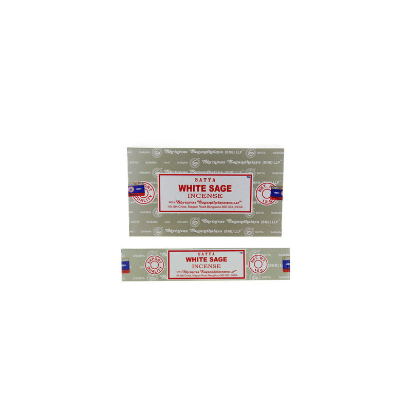 Encens indien bâtons White Sage - paquet de 15gr