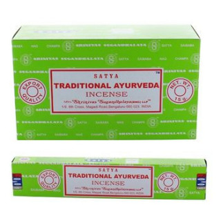 Encens indien bâtons Traditional Ayuveda - paquet de 15gr