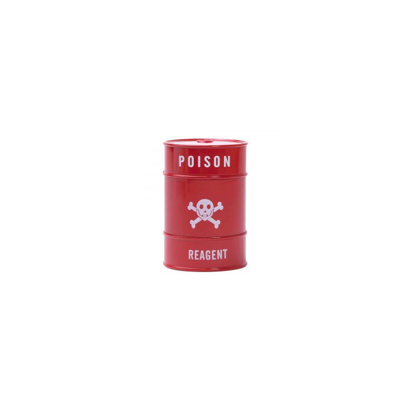 Grinder Baril 3 parties Hornet - Rouge