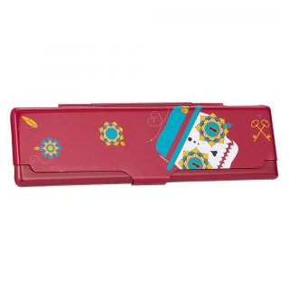 Etui Feuille Slim Hornet Calaveras - Rouge