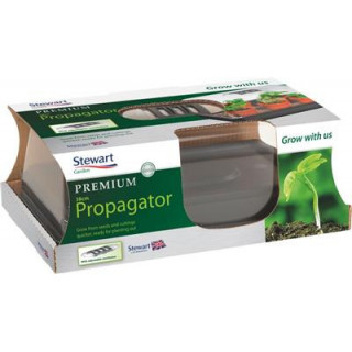 Serre plastique propagateur premium non chauffé 38 x 24 x 18 - Stewarts