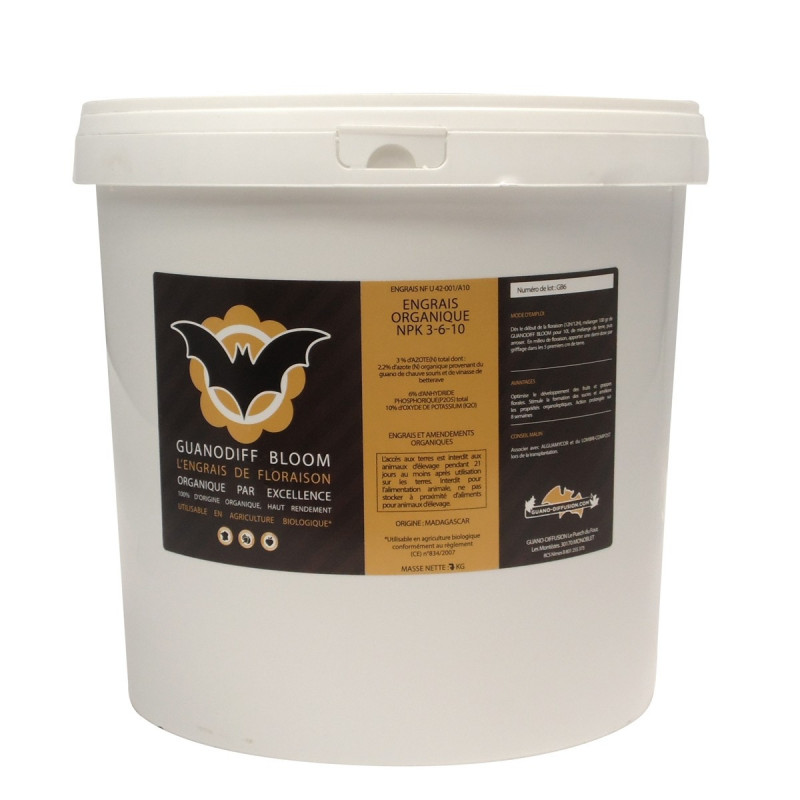 Guanodiff Bloom - seau 2 Kg