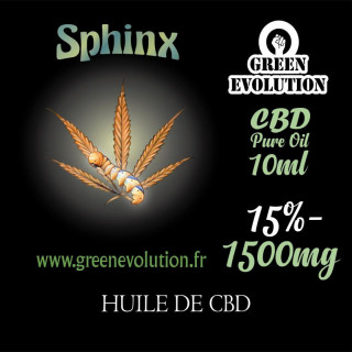 Huile de CBD - Sphinx oil - Green evolution