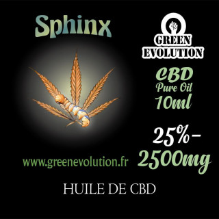 Huile de CBD - Sphinx oil - Green evolution