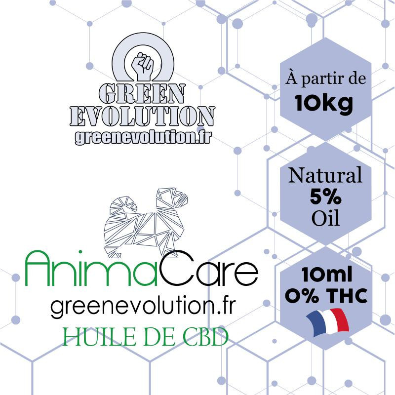 Huile de CBD - Animacare - Green evolution
