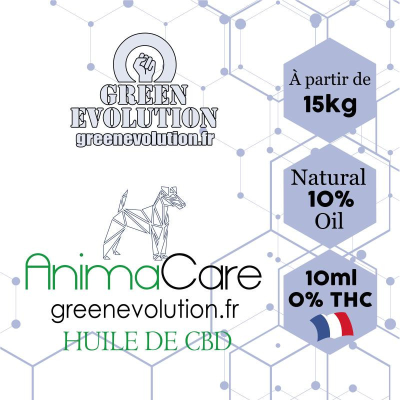 Huile de CBD - Animacare - Green evolution