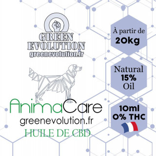 Huile de CBD - Animacare - Green evolution