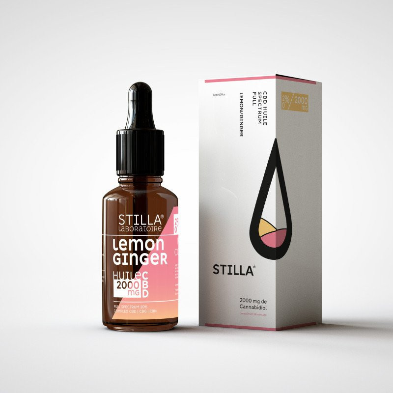 Lemon Ginger - STILLA Huiles de CBD