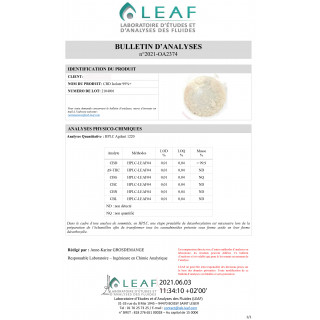 Cristal 99% de CBD - Green Evolution