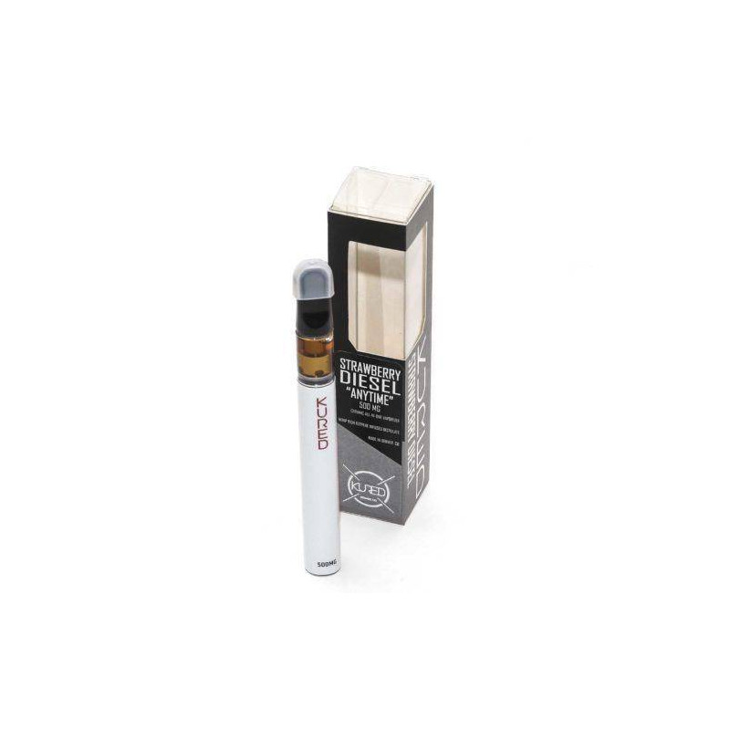 Pen Kured Strawberry Diesel 500 mg- rechargeable USB