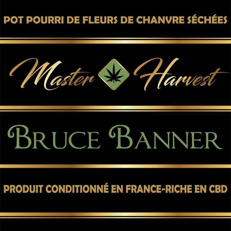 Bruce Banner - Master Harvest - Fleurs de CBD