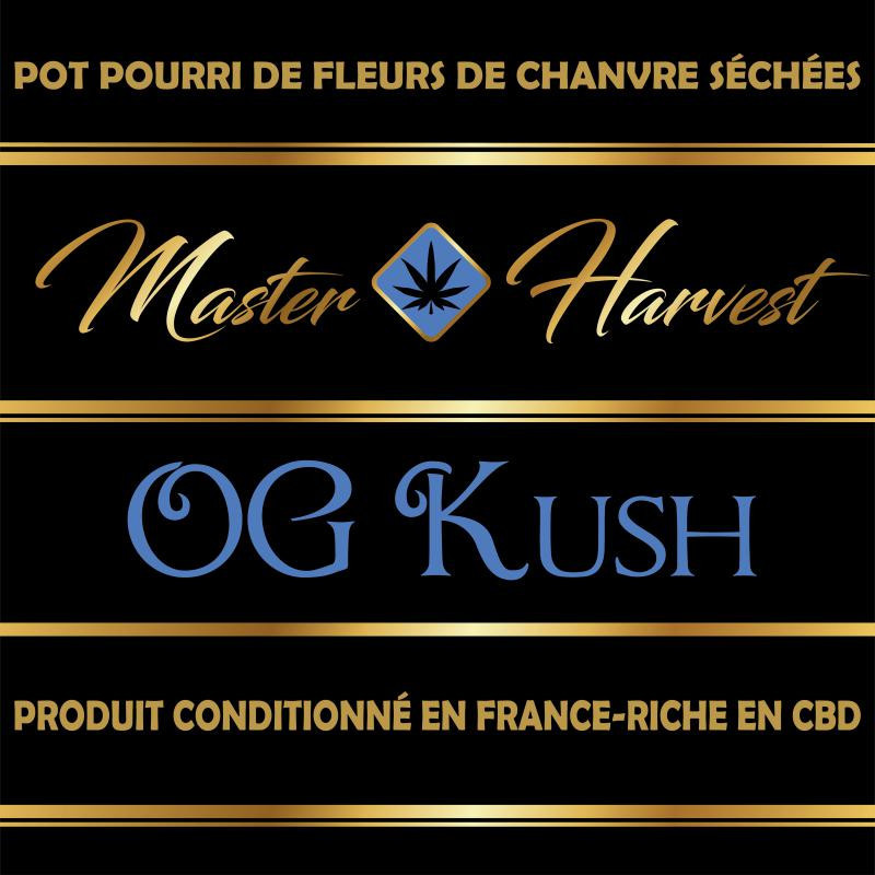 OG Kush - Master Harvest - Fleurs de CBD