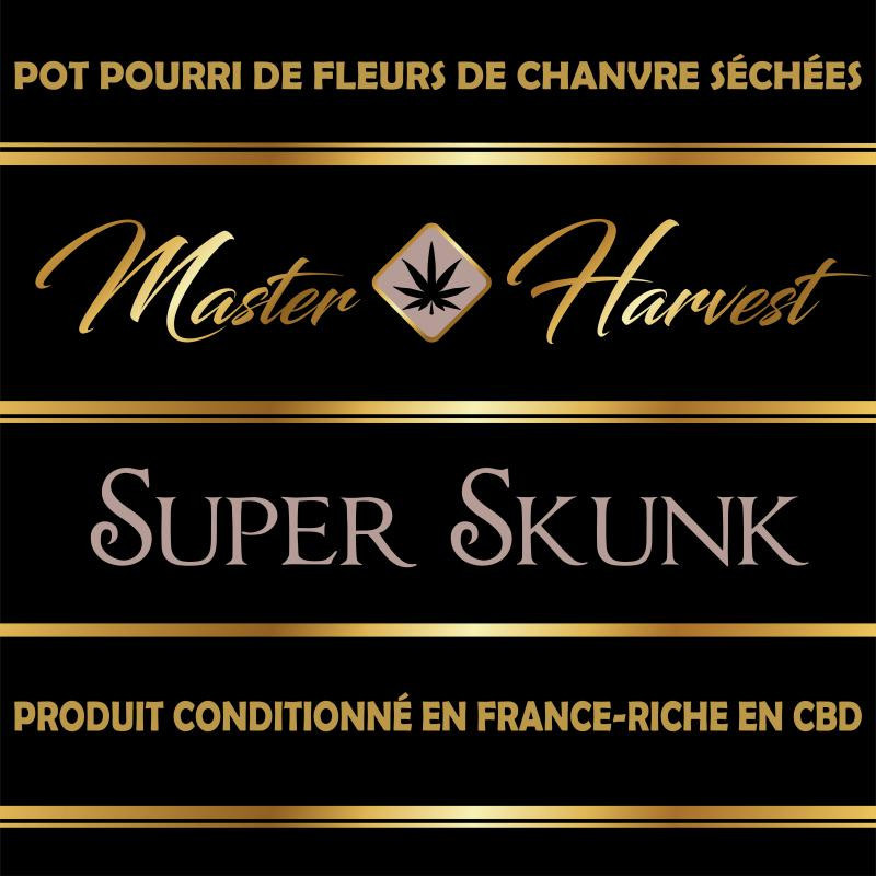 Super Skunk - Master Harvest - Fleurs de CBD