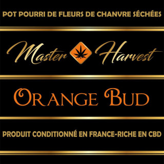 Orange Bud - Master Harvest - Fleurs de CDB