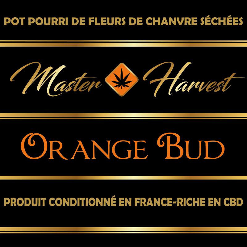 Orange Bud - Master Harvest - Fleurs de CDB