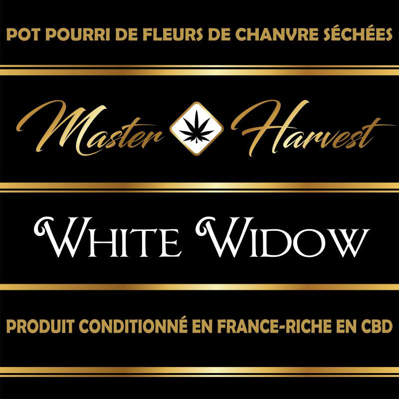 White Widow - Master Harvest - Fleurs de CBD