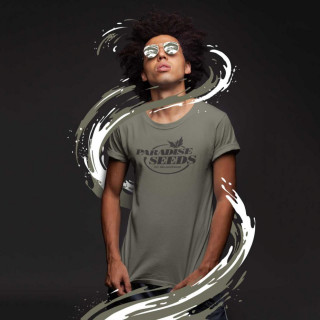 T-Shirt Homme Olive - Paradise Seeds