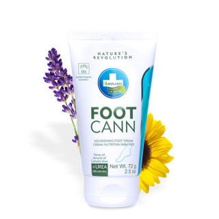 Footcann - Crème pour les pieds biologique - Annabis - Cosmétiques CBD