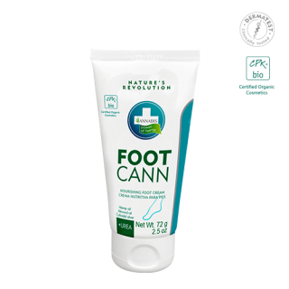 Footcann - Crème pour les pieds biologique - Annabis - Cosmétiques CBD