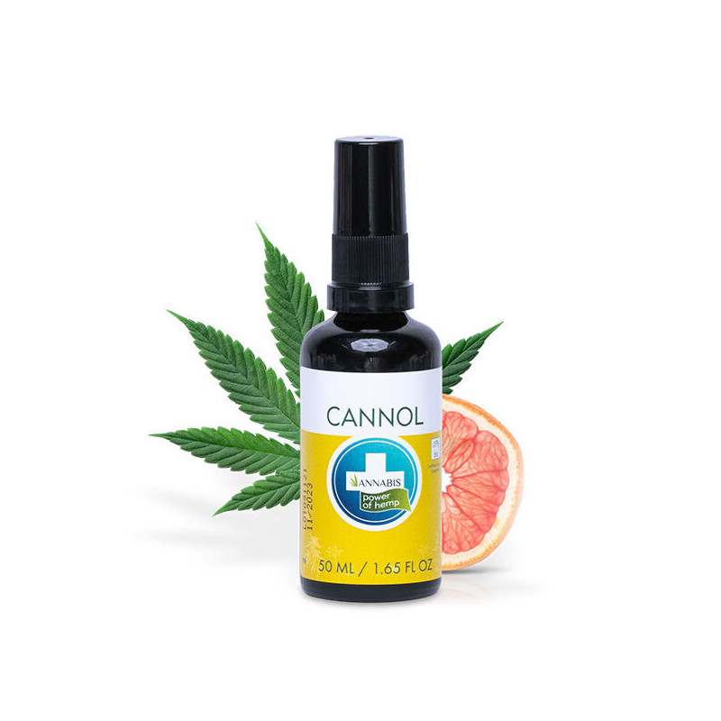 Cannol Huile de graines de chanvre bio - Annabis - 15ml - Cosmétique CBD