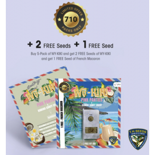 WY-KIKI Spécial édition limited Pack 5+3 - Féminisée - TH Seeds - Graines de collection